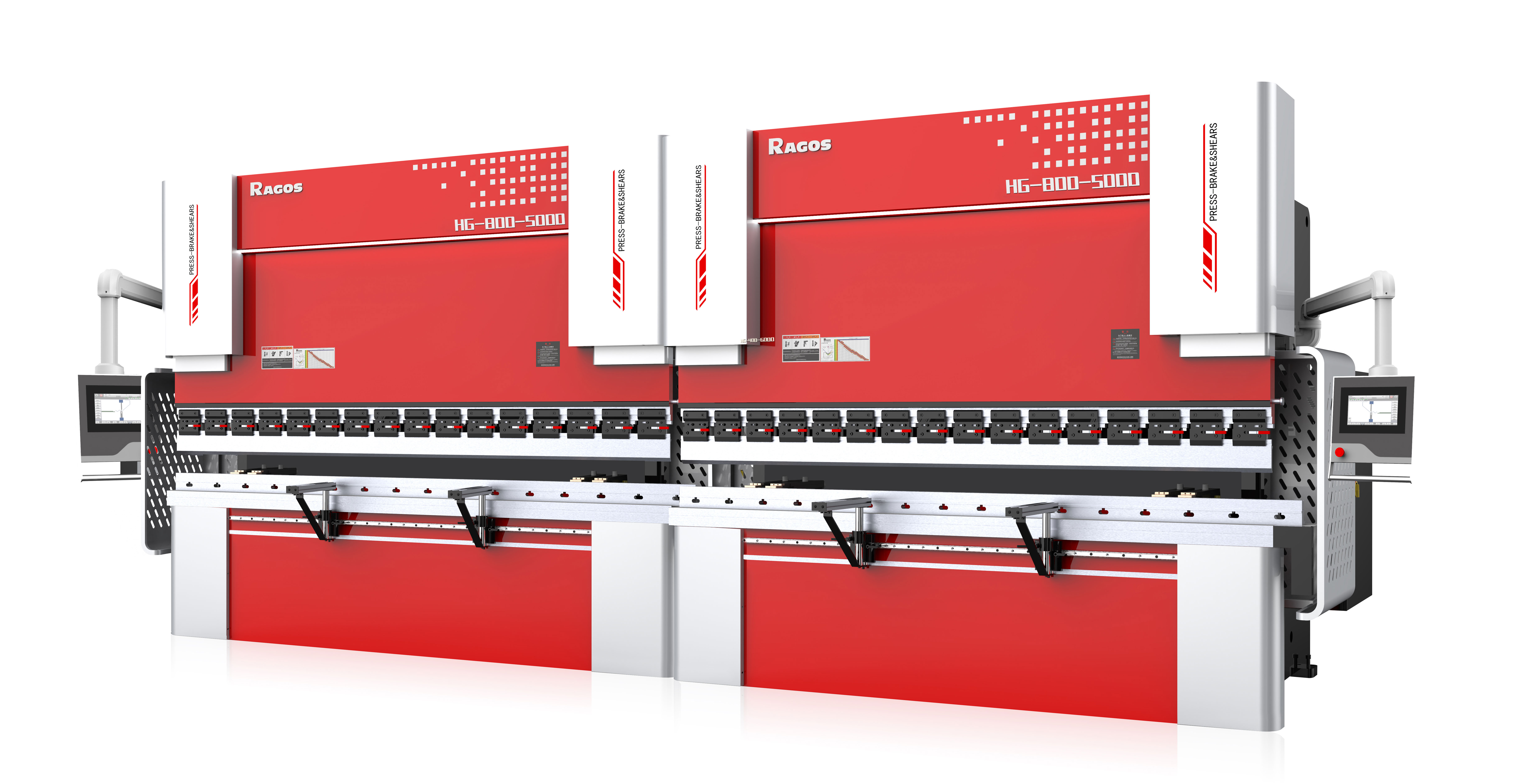 Einzel-Servo öl-elektrische Hybrid-CNC-Biegemaschine