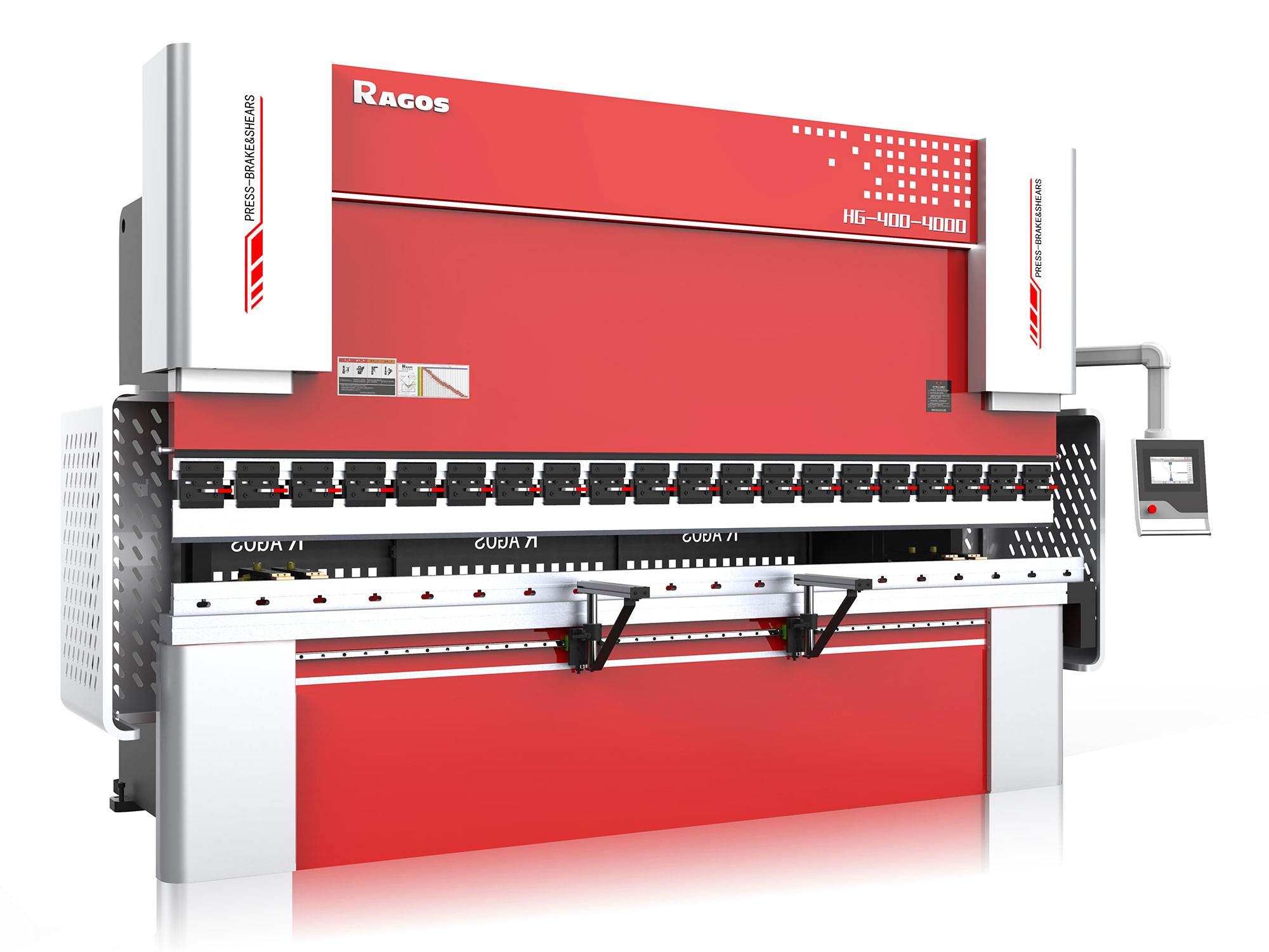 Einzel-Servo öl-elektrische Hybrid-CNC-Biegemaschine
