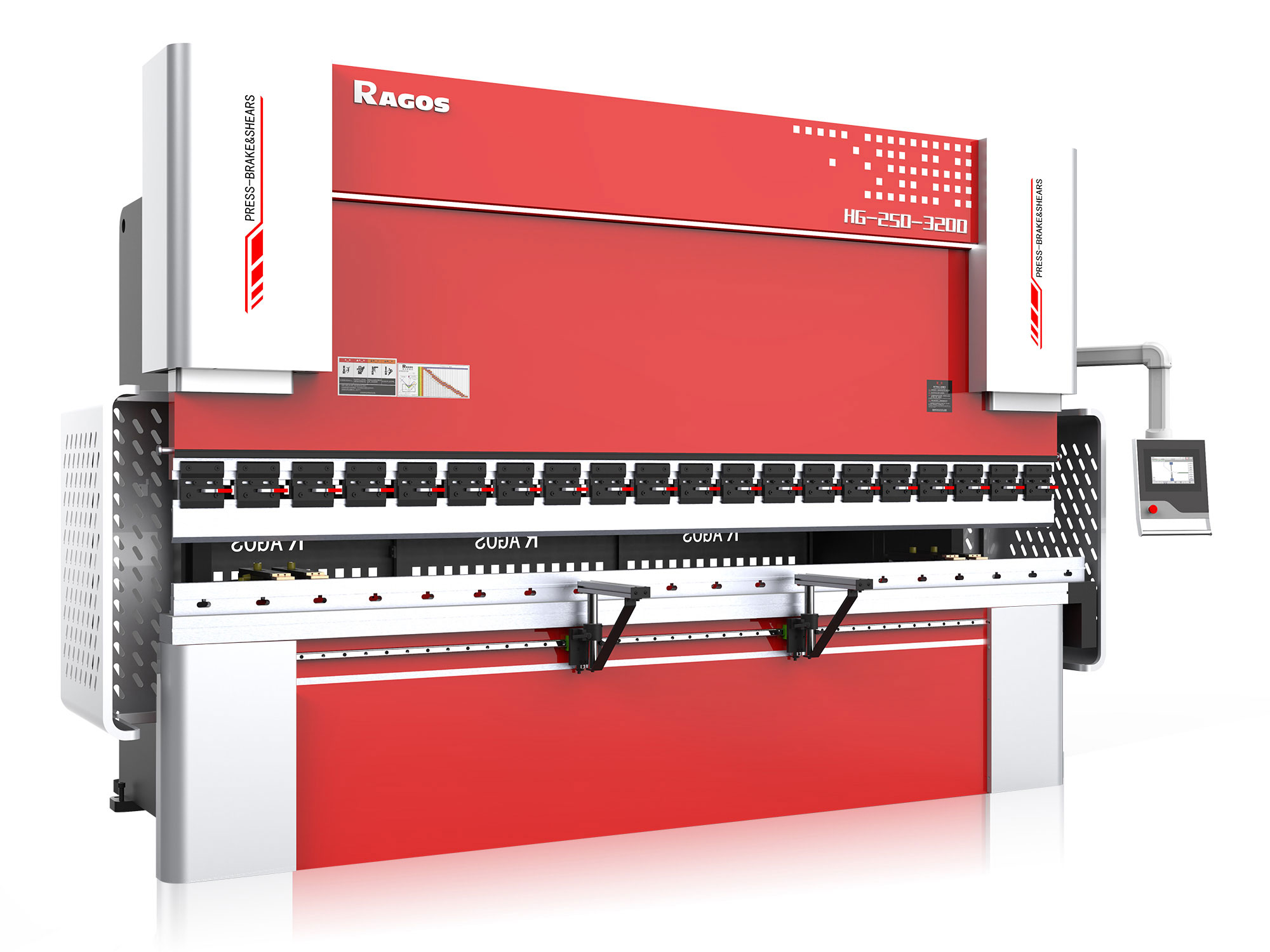 Einzel-Servo öl-elektrische Hybrid-CNC-Biegemaschine