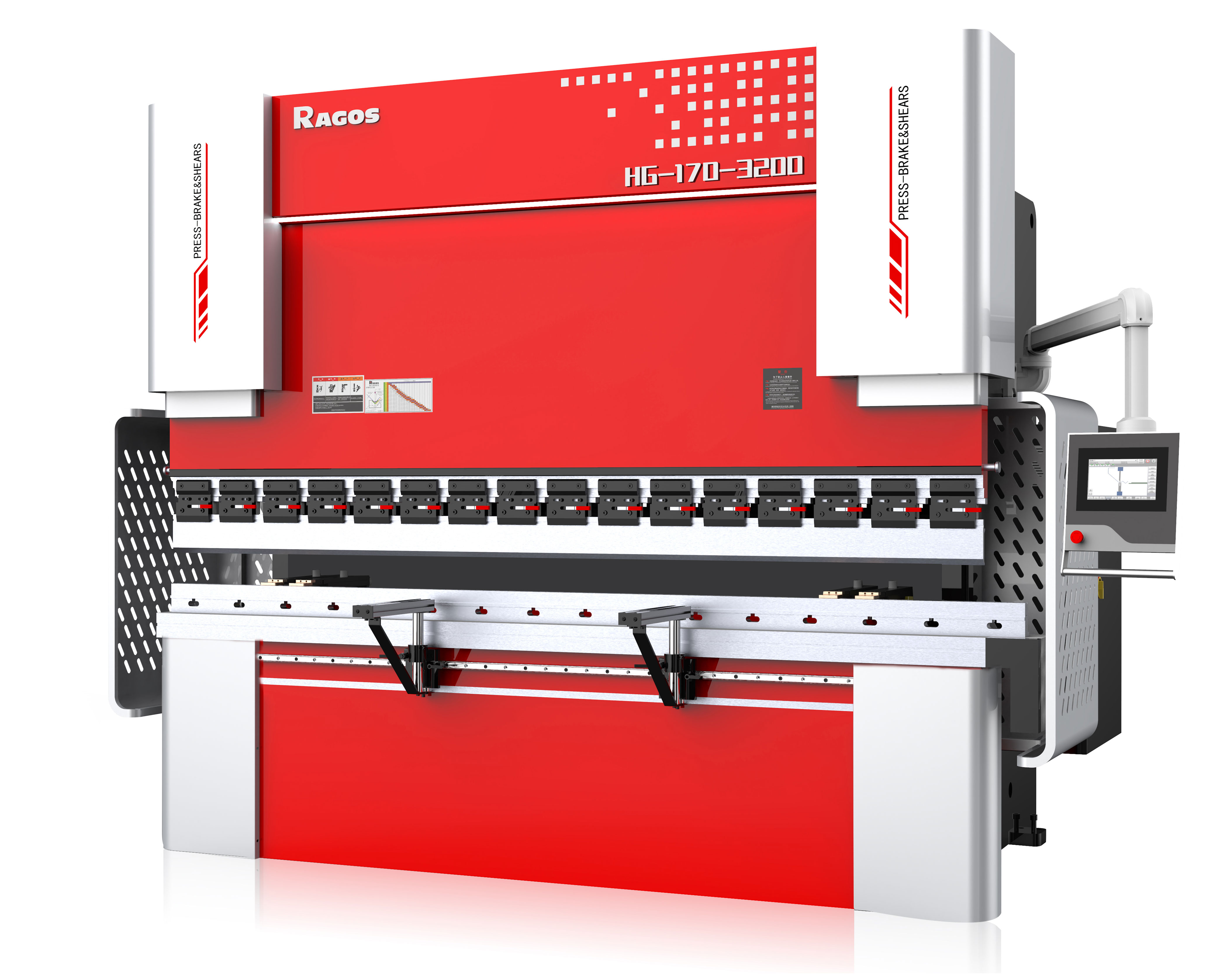 Einzel-Servo öl-elektrische Hybrid-CNC-Biegemaschine