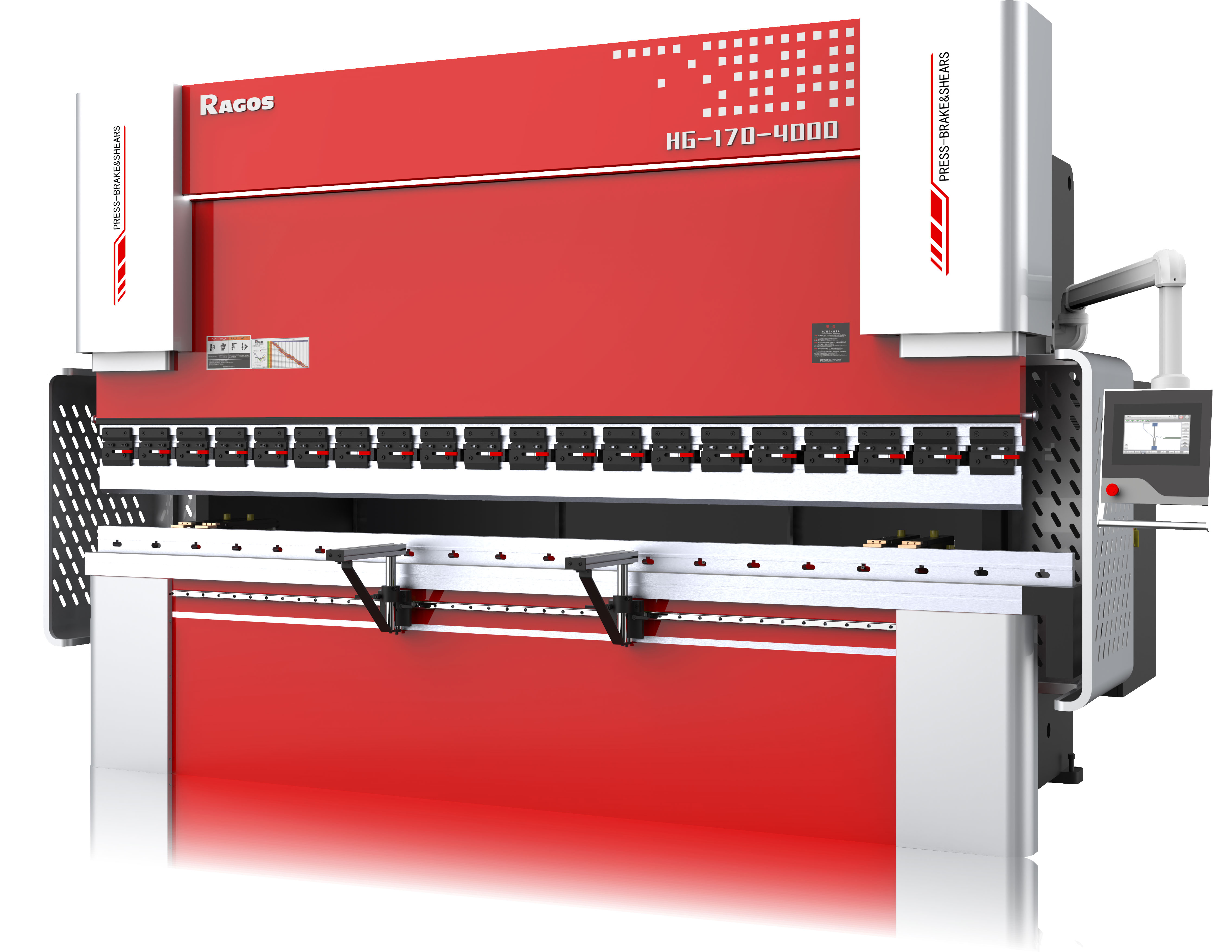 Einzel-Servo öl-elektrische Hybrid-CNC-Biegemaschine