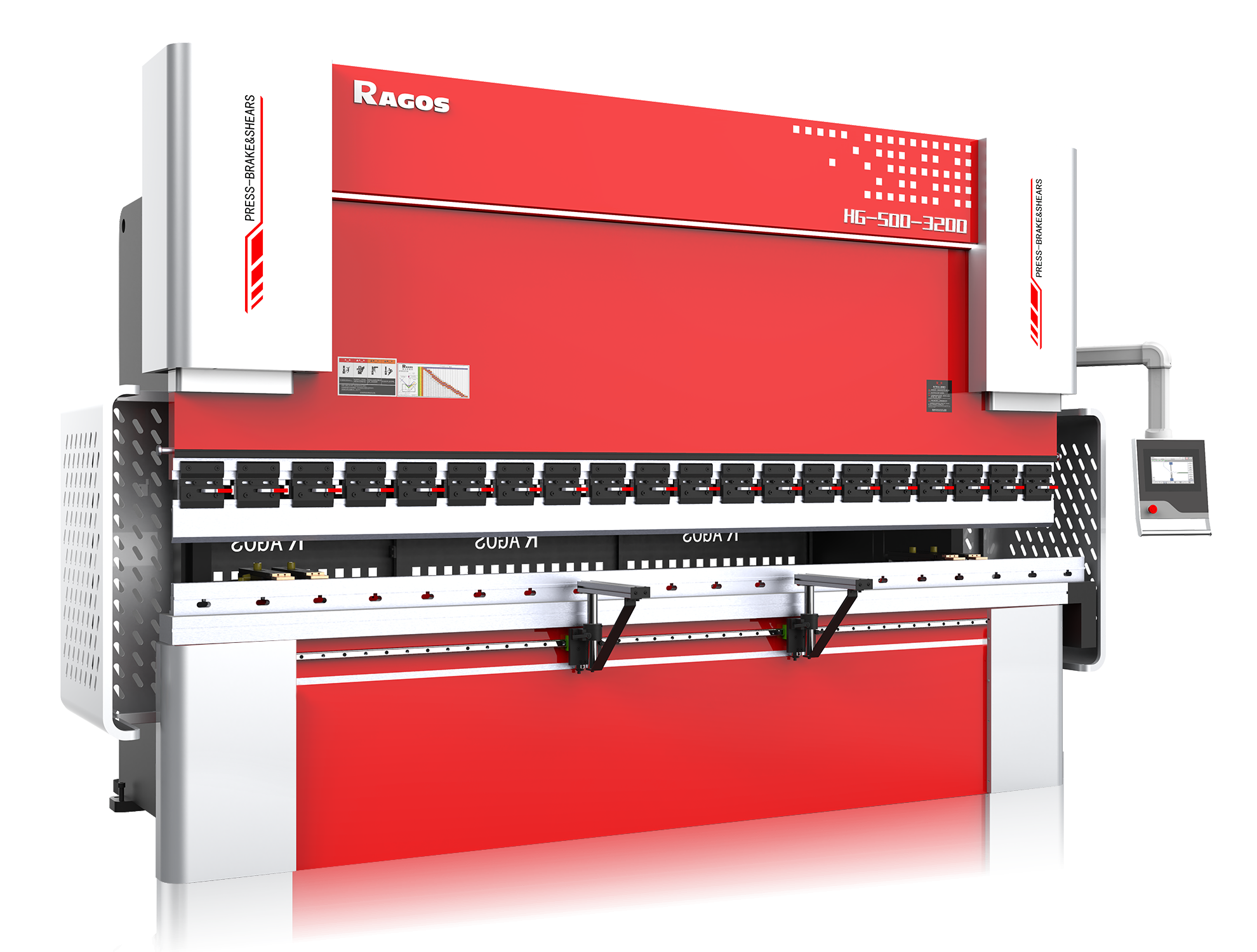 Einzel-Servo öl-elektrische Hybrid-CNC-Biegemaschine