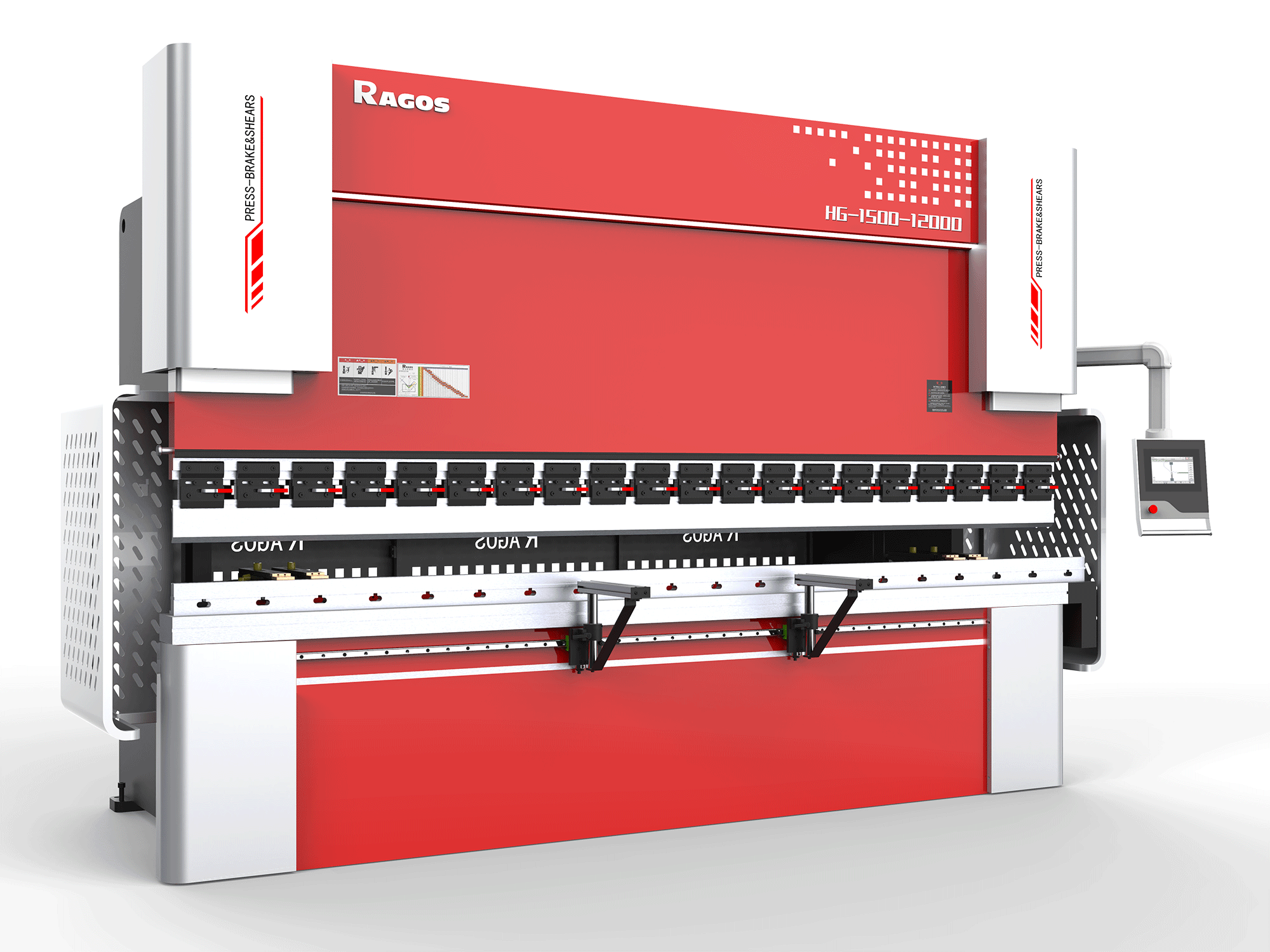 Einzel-Servo öl-elektrische Hybrid-CNC-Biegemaschine