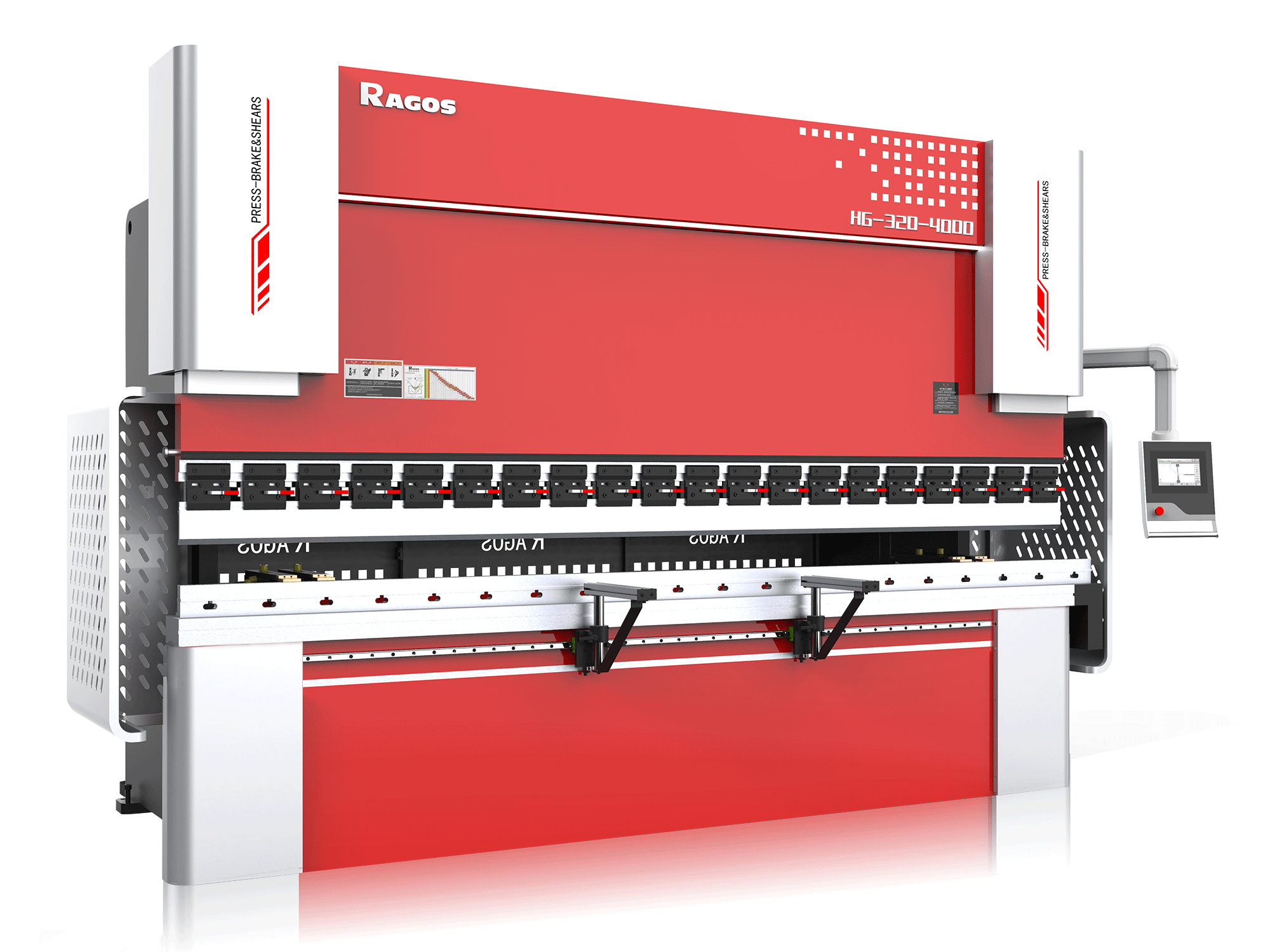 Einzel-Servo öl-elektrische Hybrid-CNC-Biegemaschine