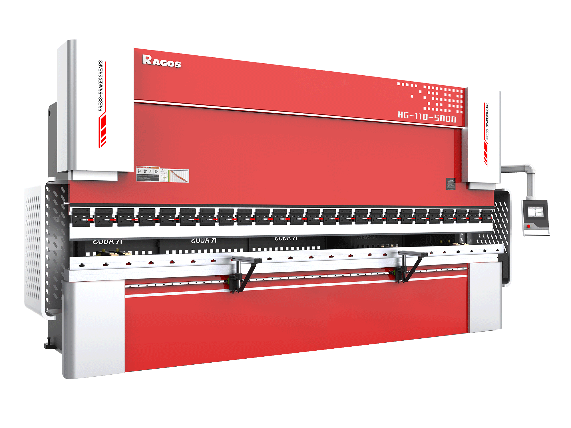 Einzel-Servo öl-elektrische Hybrid-CNC-Biegemaschine