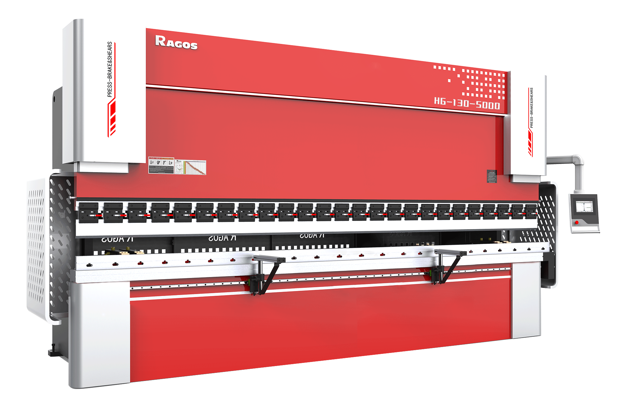Einzel-Servo öl-elektrische Hybrid-CNC-Biegemaschine