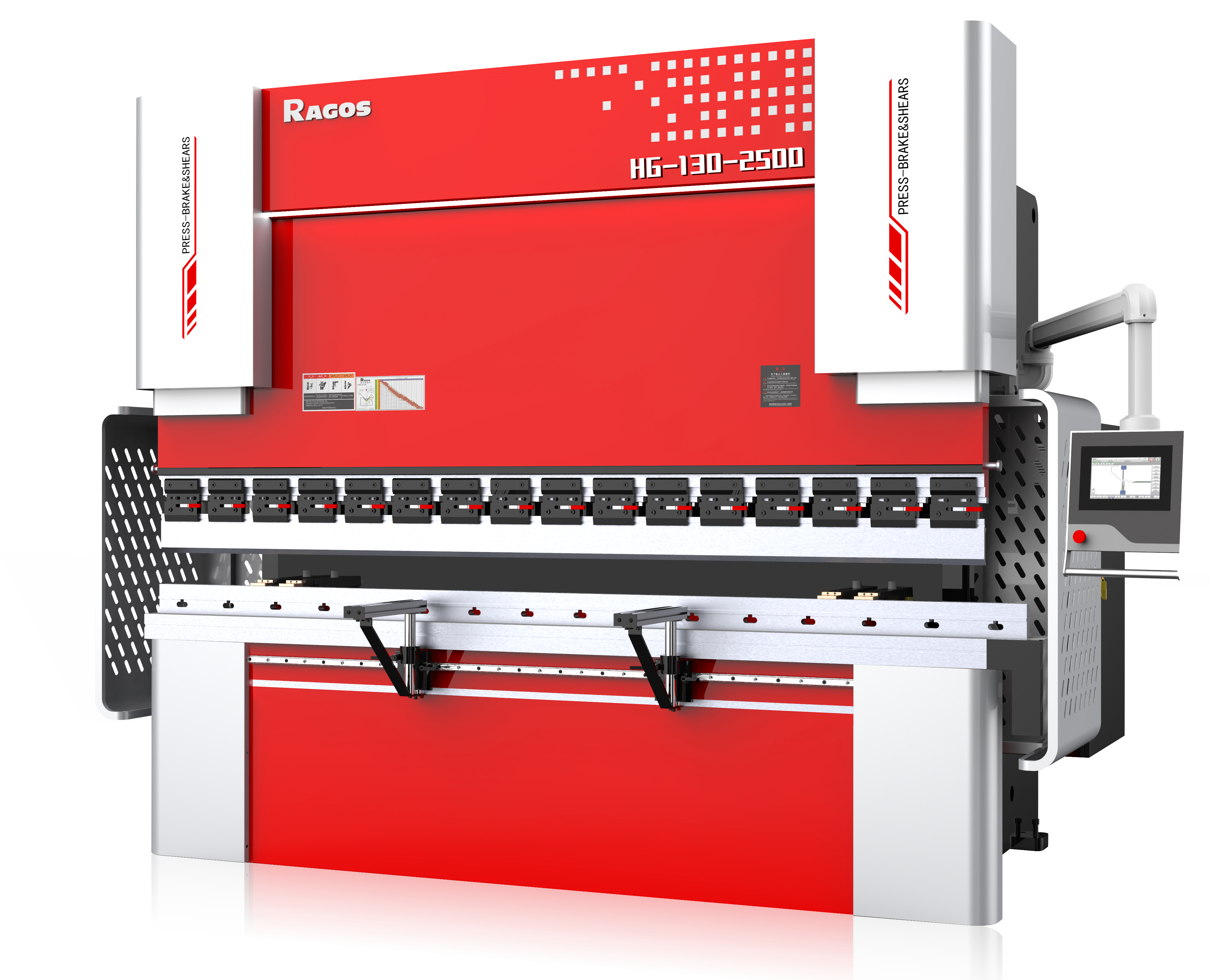 Einzel-Servo öl-elektrische Hybrid-CNC-Biegemaschine