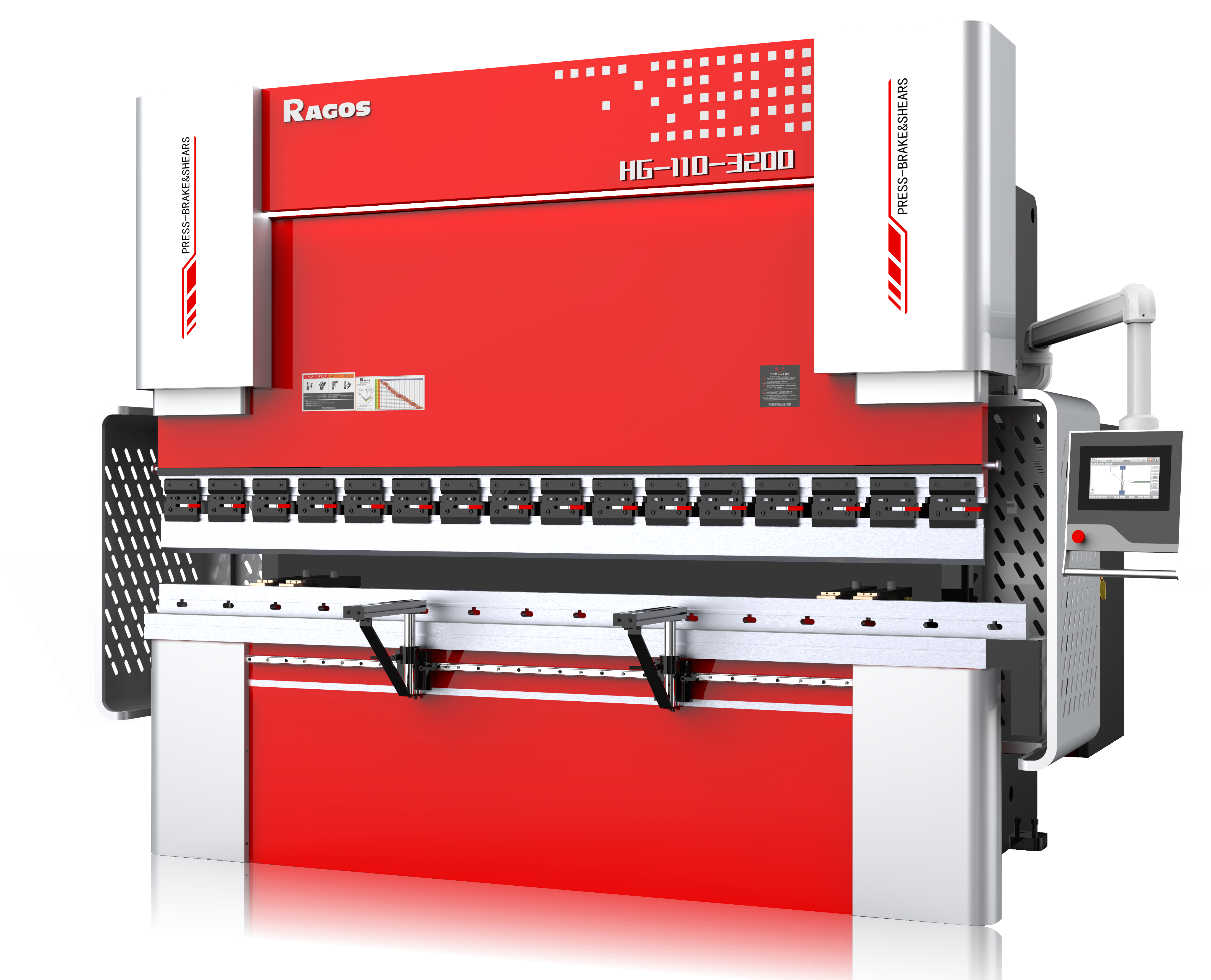 Einzel-Servo öl-elektrische Hybrid-CNC-Biegemaschine