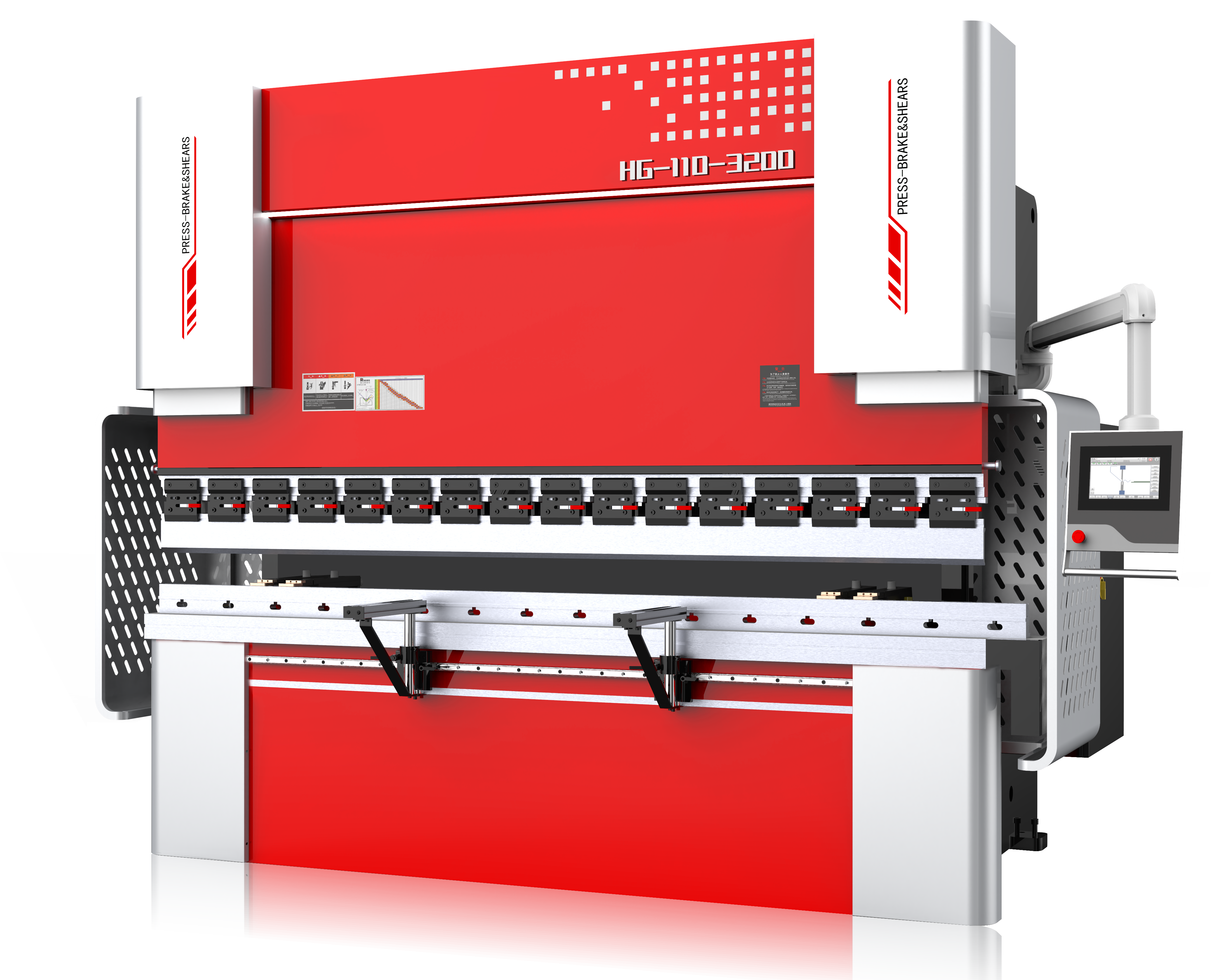 Einzel-Servo öl-elektrische Hybrid-CNC-Biegemaschine