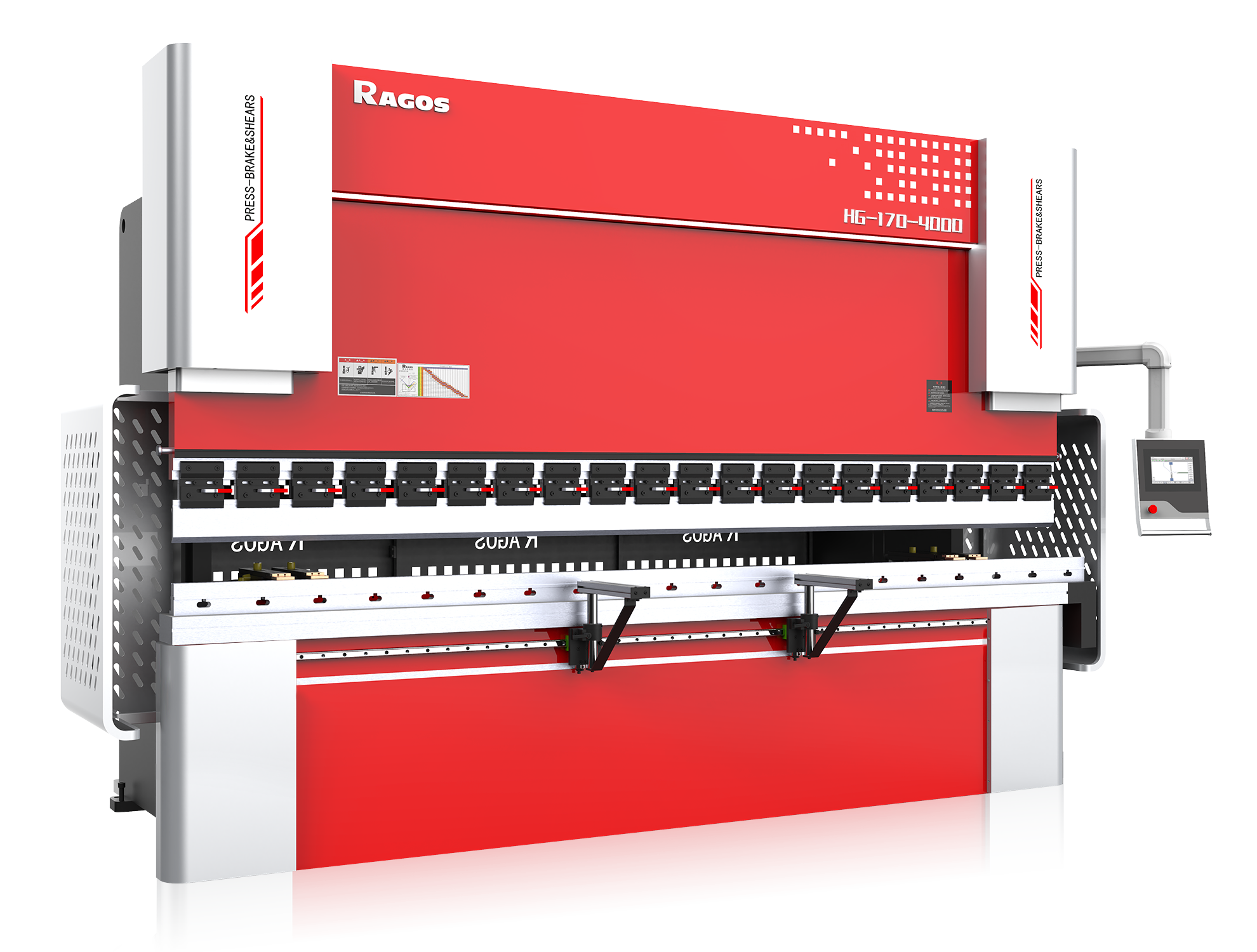 Einzel-Servo öl-elektrische Hybrid-CNC-Biegemaschine