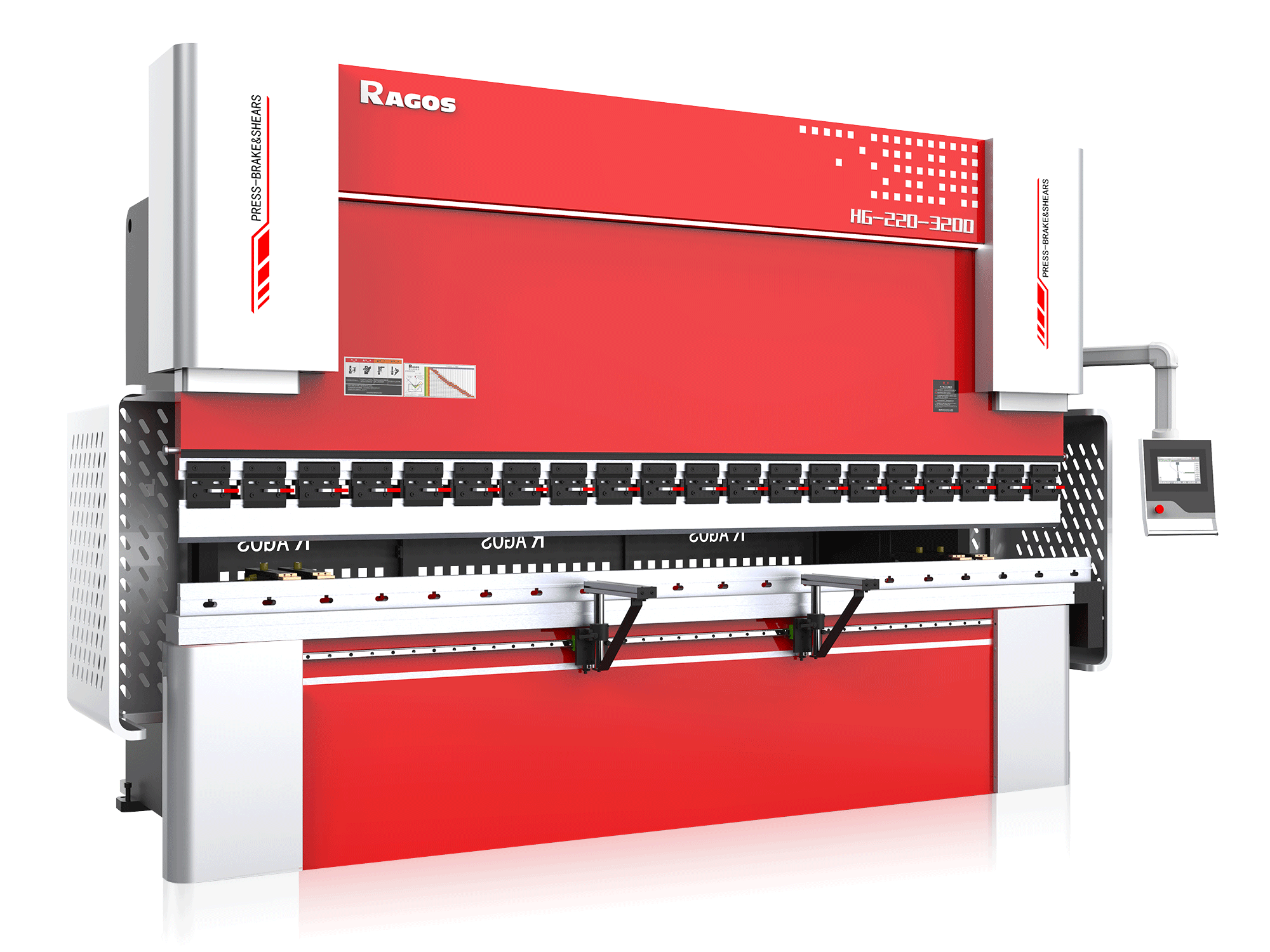 Einzel-Servo öl-elektrische Hybrid-CNC-Biegemaschine