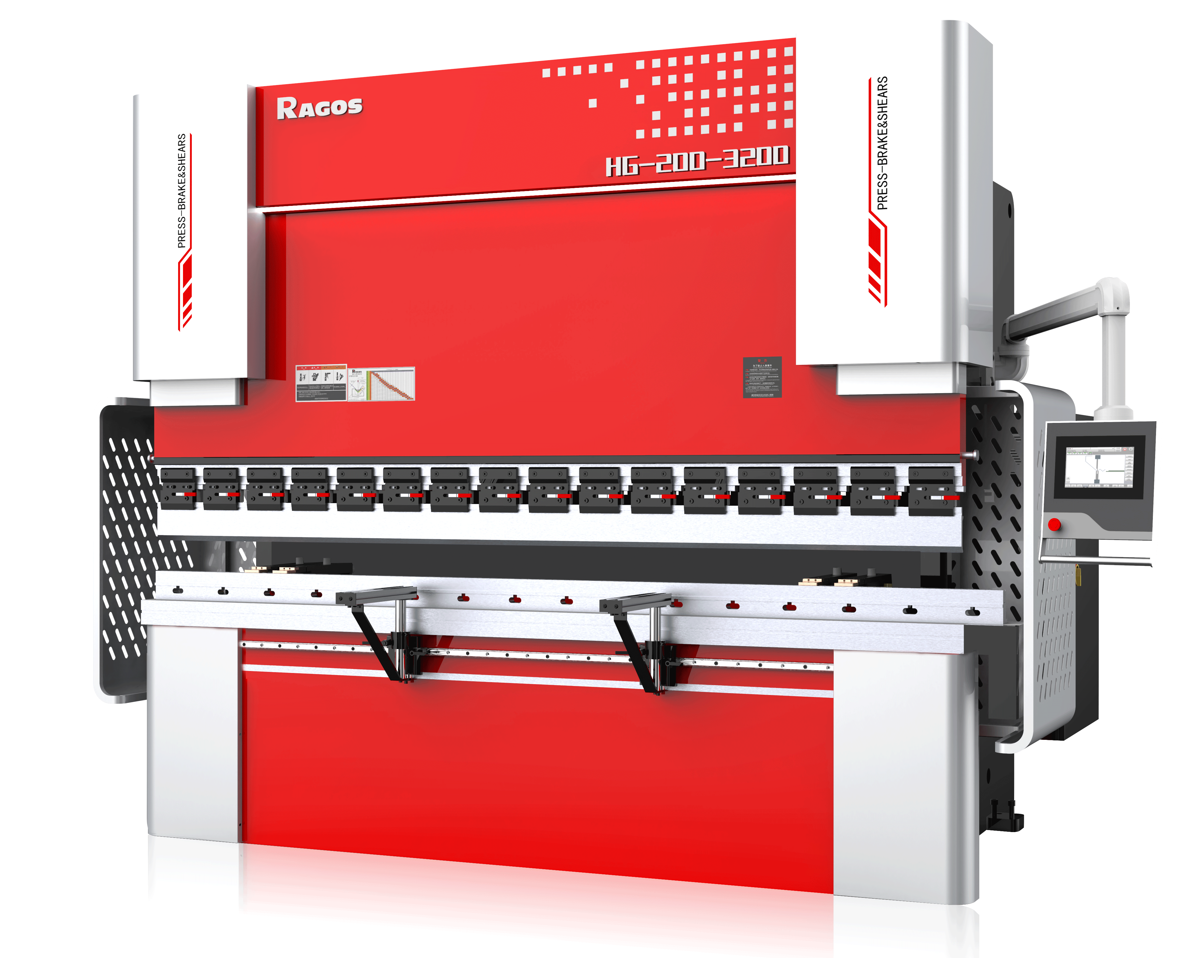 Einzel-Servo öl-elektrische Hybrid-CNC-Biegemaschine