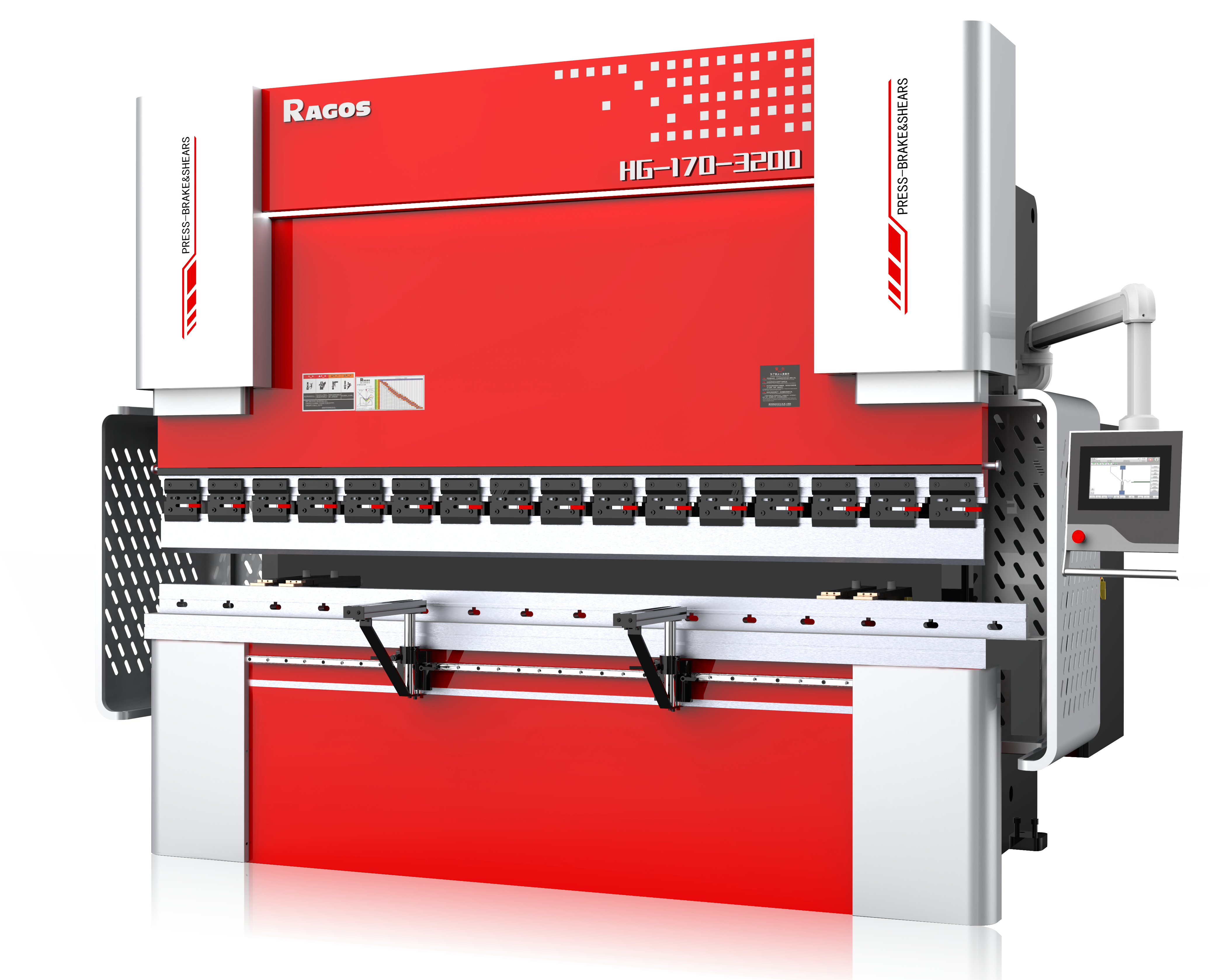 Einzel-Servo öl-elektrische Hybrid-CNC-Biegemaschine