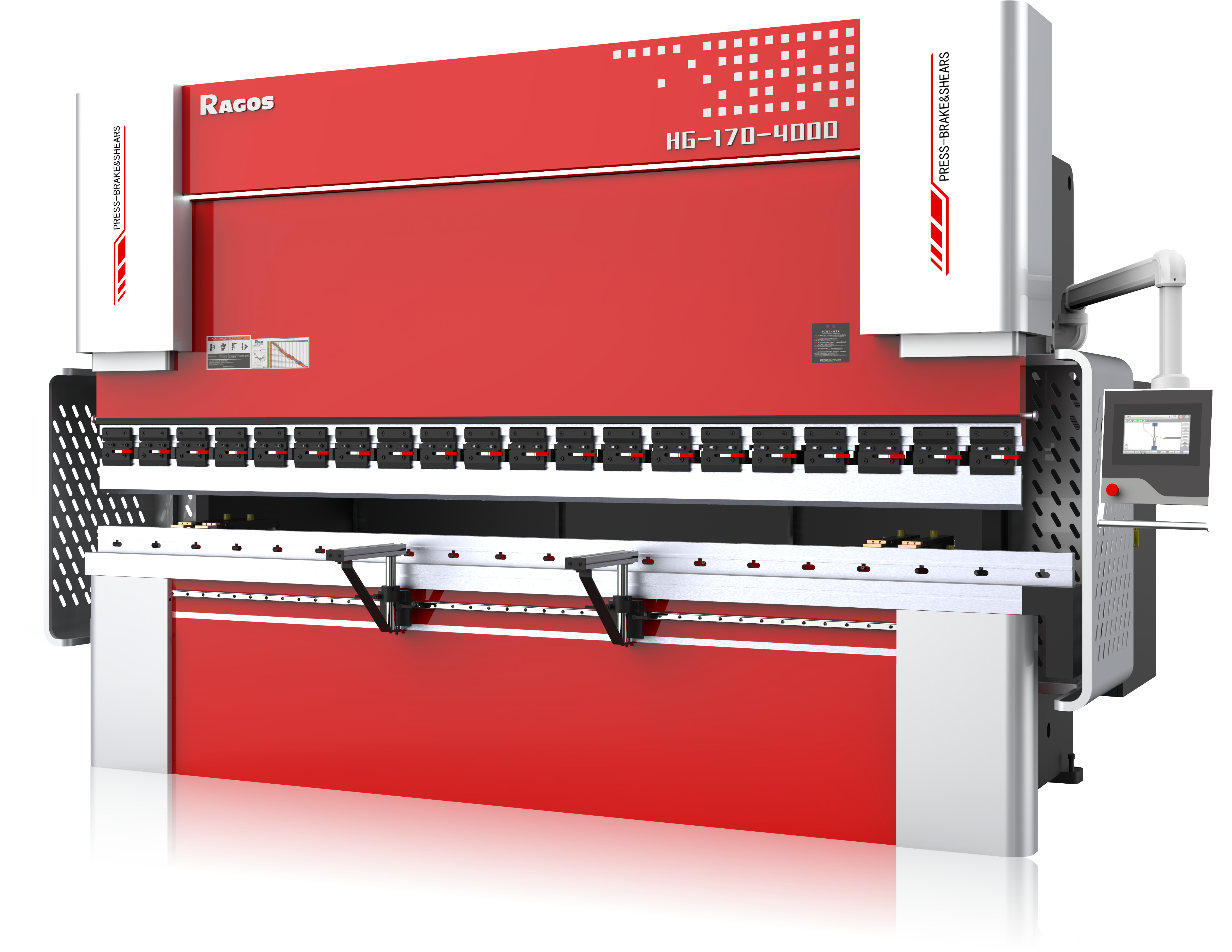 Einzel-Servo öl-elektrische Hybrid-CNC-Biegemaschine