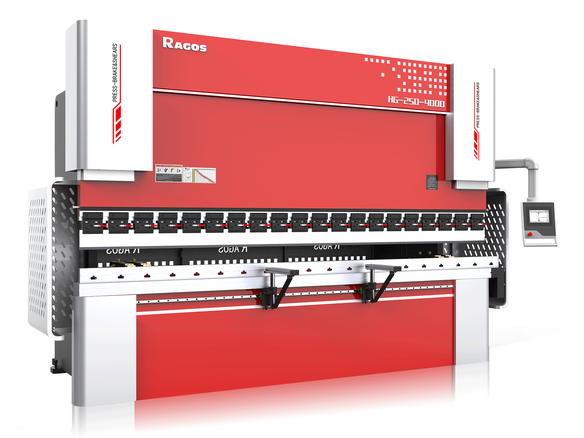 Einzel-Servo öl-elektrische Hybrid-CNC-Biegemaschine