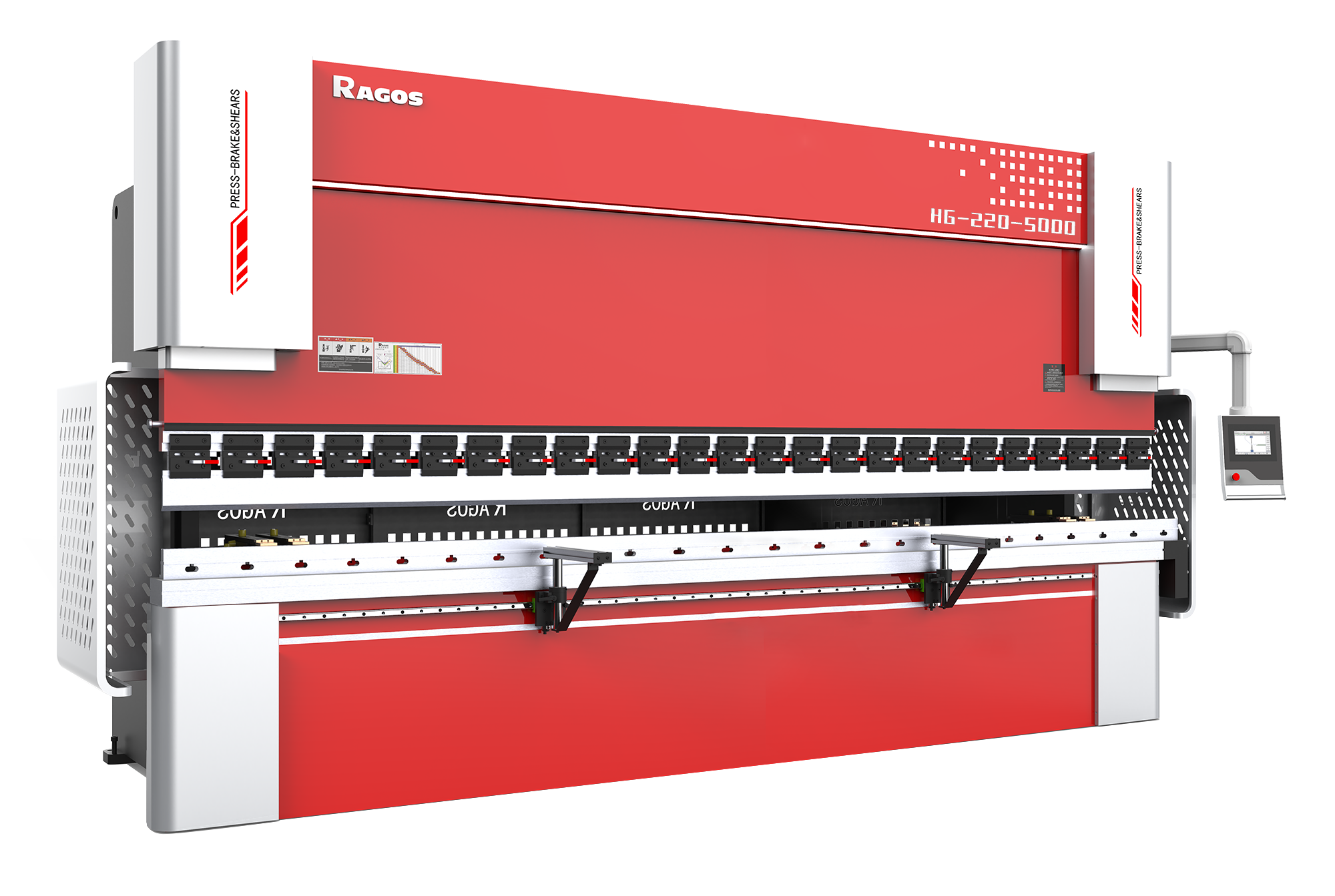 Einzel-Servo öl-elektrische Hybrid-CNC-Biegemaschine