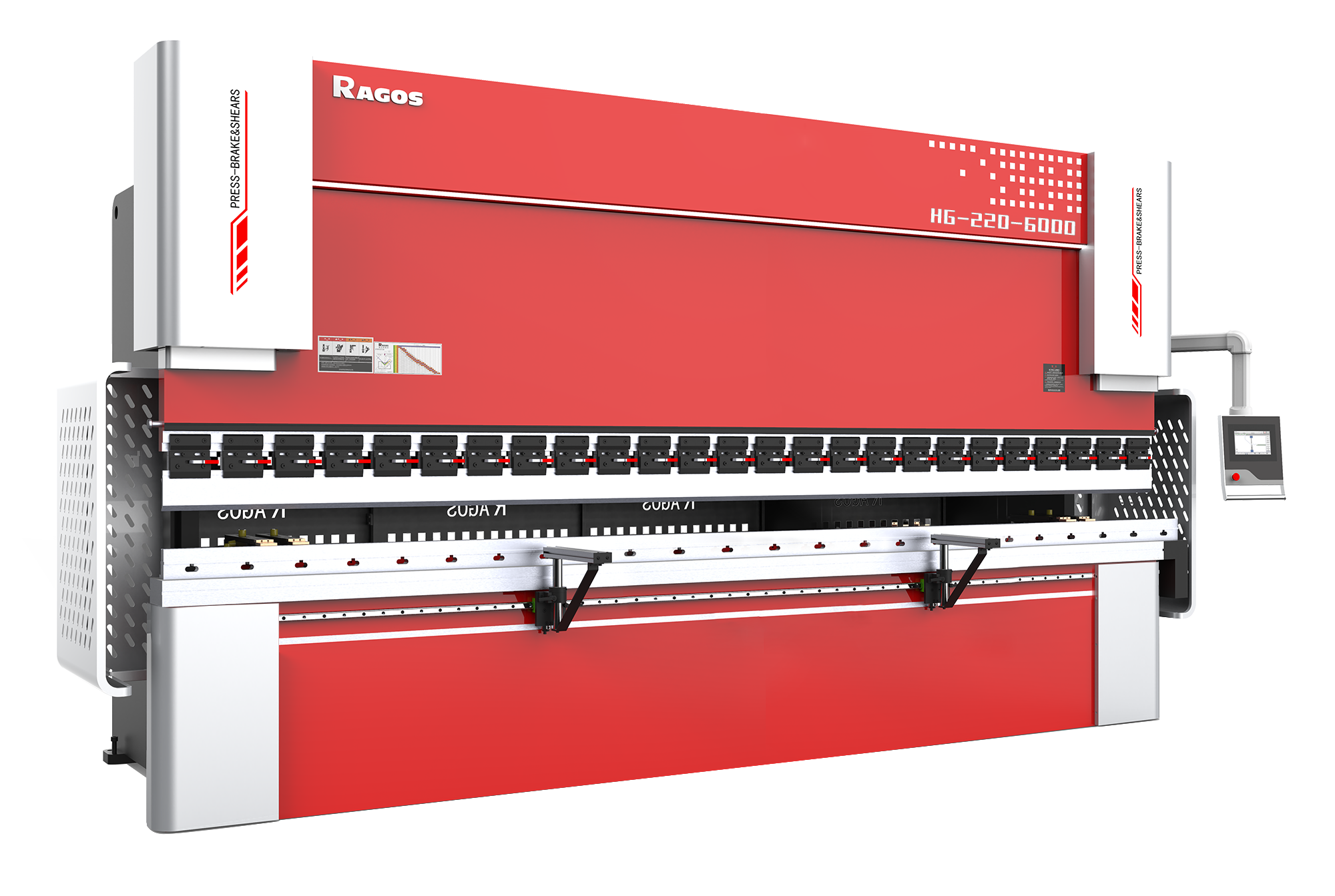 Einzel-Servo öl-elektrische Hybrid-CNC-Biegemaschine