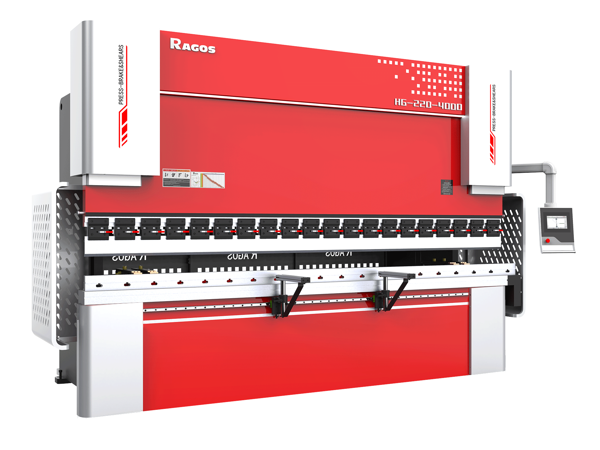Einzel-Servo öl-elektrische Hybrid-CNC-Biegemaschine