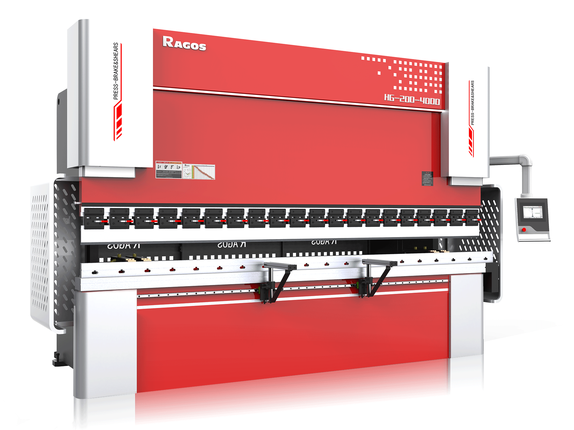 Einzel-Servo öl-elektrische Hybrid-CNC-Biegemaschine