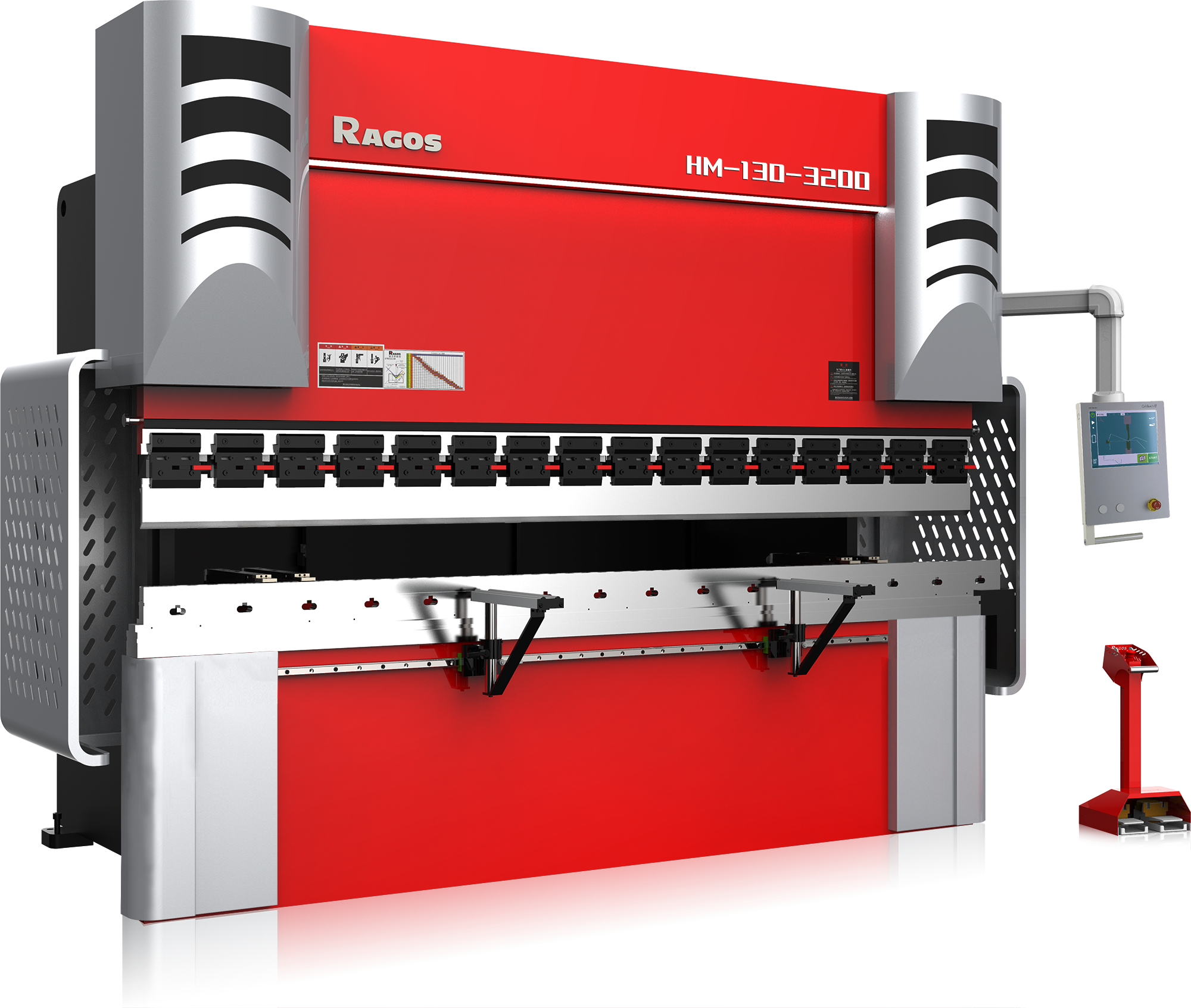 Dual-servo Oil-electric Hybrid CNC bending machine