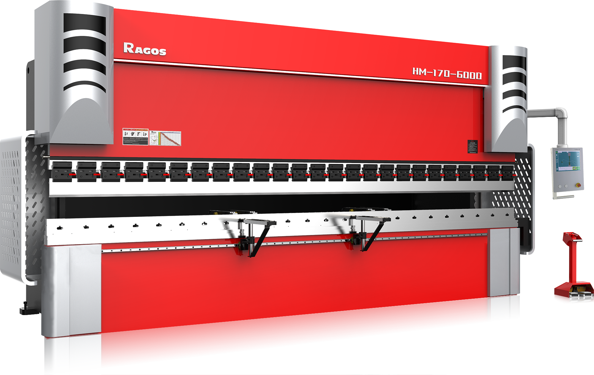 Dual-servo Oil-electric Hybrid CNC bending machine