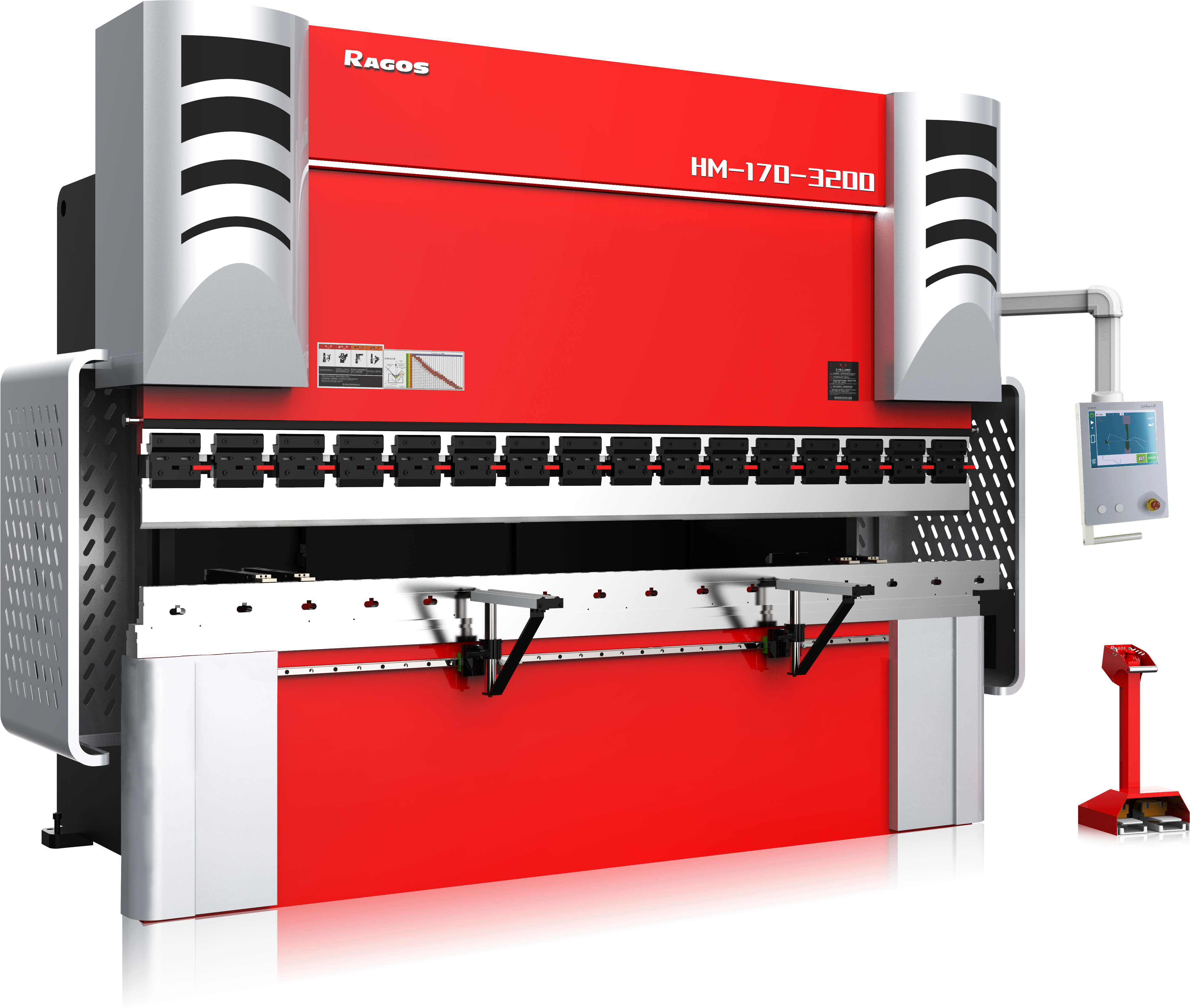 Dual-servo Oil-electric Hybrid CNC bending machine