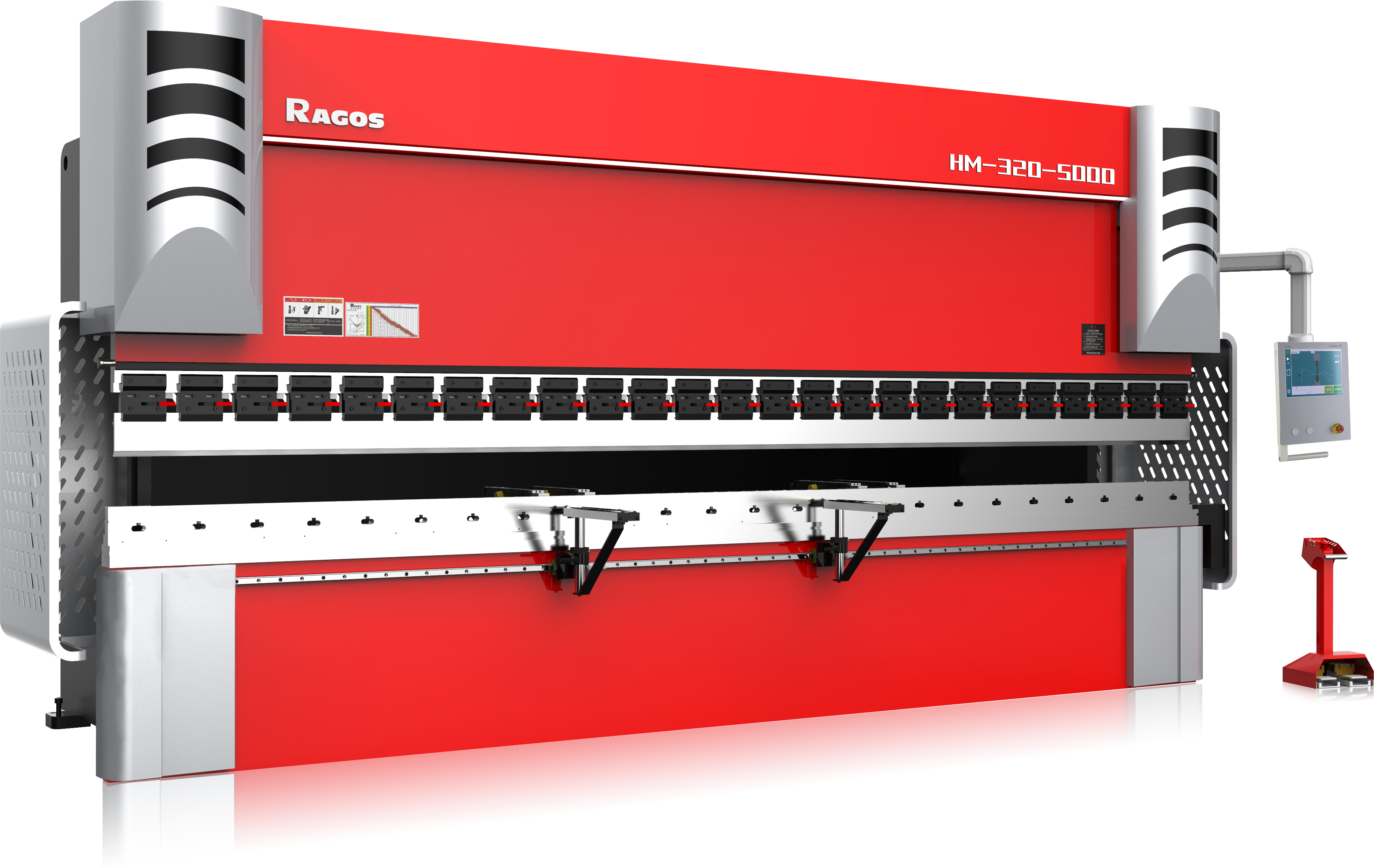 Dual-servo Oil-electric Hybrid CNC bending machine